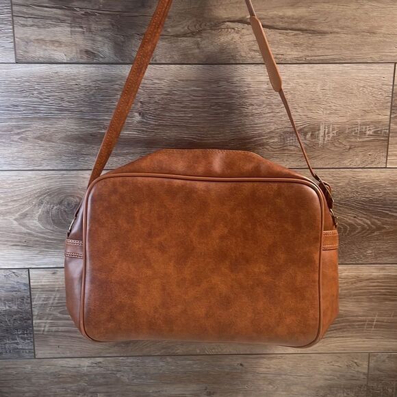 Jetstream Carry On Laptop Case, Brown, 13” Tall x 16” Wide, Vintage - Picture 4 of 9